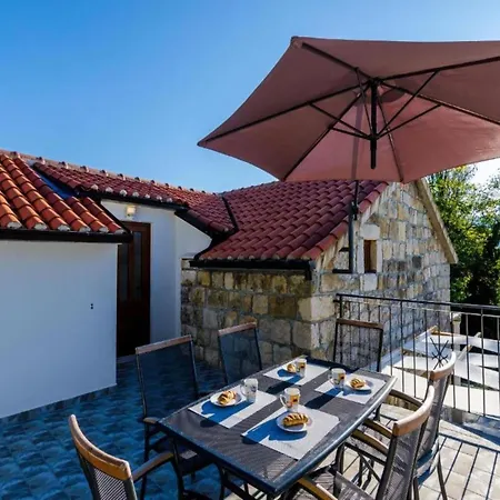 Rustic In Gruda With Private Pool *