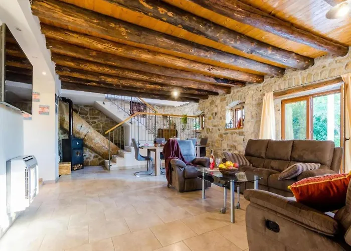 Villa Rustic In Gruda With Private Pool Vodovada