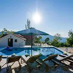 Villa Rustic In Gruda With Private Pool